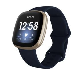 Смарт-годинник Fitbit Versa 3 Gold Aluminium Midnight (FB511GLNV)