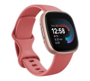 Смарт-годинник Fitbit Versa 4 Pink Sand Copper Rose (FB523RGRW)