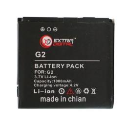 Акумулятор до телефону Extradigital HTC G2 Black 1000 mah