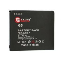Акумулятор до телефону Extradigital HTC G5 Black 1100 mah