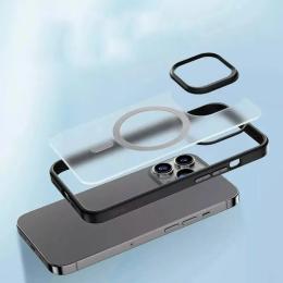 Чохол-накладка Blueo Skin Friendly Frosted Anti-Drop Case + Magnet для iPhone 14 Pro Black