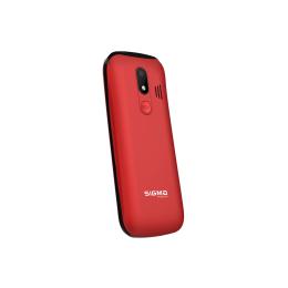 Кнопковий телефон Sigma mobile Comfort 50 Optima Red Type-C