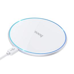 Бездротовий зарядний пристрій Hoco CW6 Pro Easy 15W White