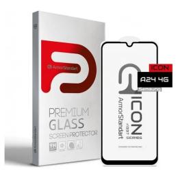 Захисне скло ArmorStandart Icon для Samsung A24 4G (A245) Black (ARM66213)