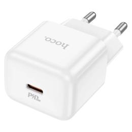 Адаптер живлення для телефона Hoco N32 Glory White PD30W (Type-C)