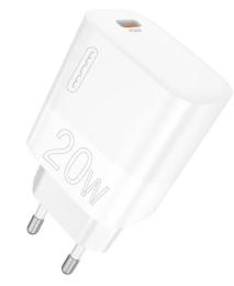 Адаптер живлення для телефона WUW C196 1Type-C PD20W White