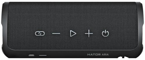 Акустика портативна Hator Aria Wireless Phantom Black (HTA-201)