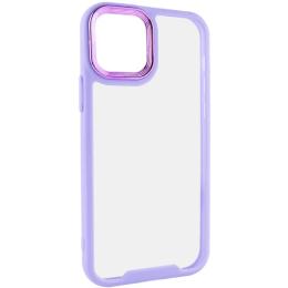 Чохол-накладка EpiK Lyon Case для Apple iPhone 12 Pro/iPhone 12 Transparent Violet