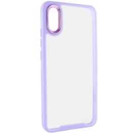 Чохол-накладка EpiK Lyon Case для Xiaomi Redmi 9A Transparent Violet