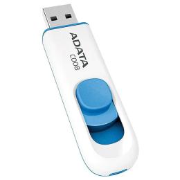 Флеш память ADATA C008 White 16 GB USB 2.0
