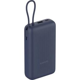 Зовнішній портативний акумулятор Xiaomi 20000mAh 33W (Integrated Cable) Blue (BHR8975GL)