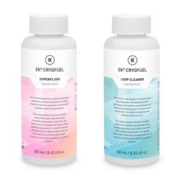Охолоджуюча рідина для кулера EKWB EK-CryoFuel Loop Cleaner + Superflush Concentrate 250 (3831109897720)
