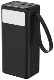 Зовнішній портативний акумулятор Profit SP06 60000mAh Black 22,5W+PD20W (200094800)