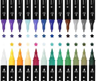 Маркер Arrtx AACM-03-24B 24 кольори (LC303304)