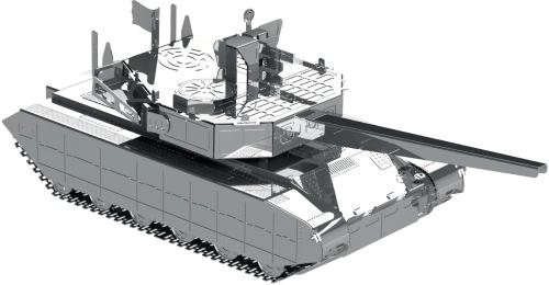 Конструктор Metal Time Oplot T-84 MT058 Silver Металевий