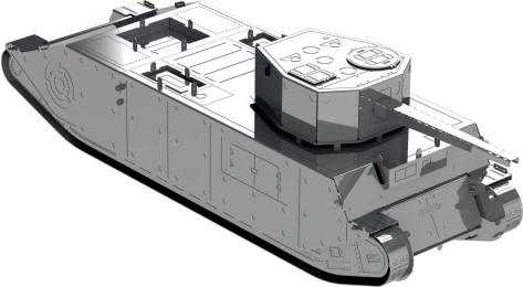 Конструктор Metal Time TOG II MT067 Silver Металевий
