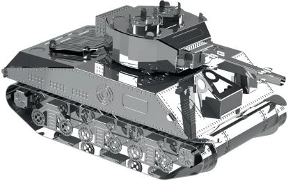 Конструктор Metal Time M4 Sherman MT070 Silver Металевий