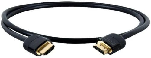 Відео-кабель Infinity CBL-H300-010 HDMI (тато) - HDMI (тато), 1m Black Premium 4K,30AWG