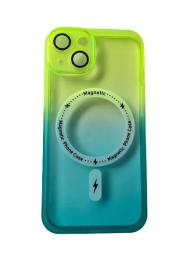 Чохол-накладка Infinity Fashion Magnetic для iPhone 13 Green