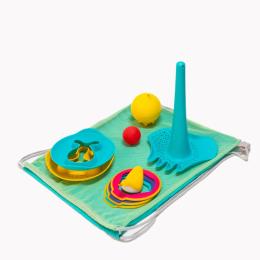 Набір для пісочниці Quut Triplet + Star Fish + Ringo + Plui в сумочці