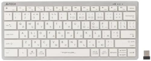 Клавіатура A4Tech Fstyler FBX51C White (ENG/UKR/RU)