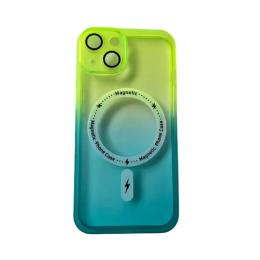Чохол-накладка Infinity Fashion Magnetic для iPhone 14 Green
