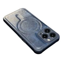 Чохол-накладка Infinity Luxury Magsafe для iPhone 13 Pro Blue