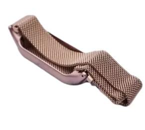 Ремінець для фітнес-браслету Infinity Milan Vintage Weaving для Xiaomi MI Band 7 Rose Gold