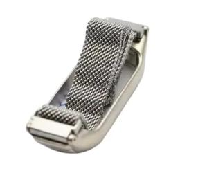 Ремінець для фітнес-браслету Infinity Milan Vintage Weaving для Xiaomi MI Band 7 Silver