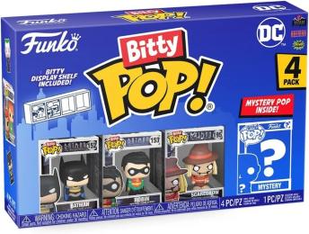Колекційна фігурка Funko POP (Bitty): DC  -  Batman 4PK