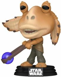 Колекційна фігурка Funko POP Star Wars: PM 25th  -  Jar Jar Binks w/Booma Balls