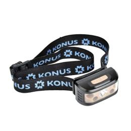 Ліхтар налобний Konus KonusFLASH-7 Black