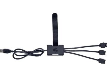 USB-хаб Lian Li USB2.0 1 to 3 Port (Type A Male) HUB Black