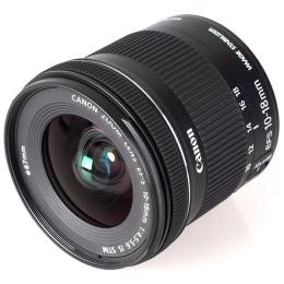 Обєктив Canon EF-S 10-18mm f/4.5-5.6 STM Black