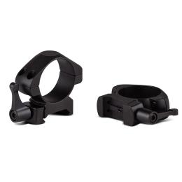 Кріплення для прицілу KONUS STEEL-QR Швидкозємні кільця 30мм (низькі)