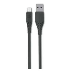 Дата-кабель Make MCB-MP1BK USB (тато)  -  MicroUSB (тато) 2.4A 1м PVC Black