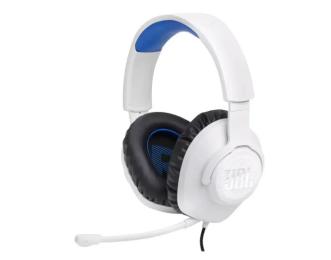 Накладні навушники JBL Quantum 100P Console Blue White (JBLQ100PWHTBLU)