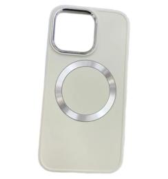 Чохол-накладка EpiK TPU Bonbon Metal Style with MagSafe Apple iPhone 13 Pro (6.1) Light Green