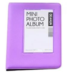 Фотоальбом Infinity Instax Mini Film Baby Memory Book Purple 64шт