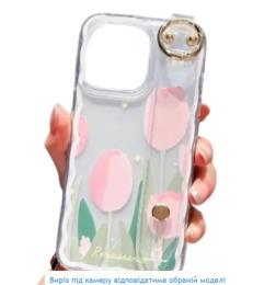 Чохол-накладка Infinity Silicon Xiaomi Poco X5 Pink + тримач