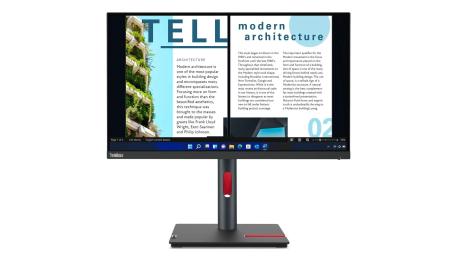 Монітор Lenovo ThinkVision P24h-30 (63B3GAT6UA) Black