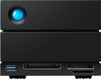Жорсткий диск внутрішній HDD LaCie 2big Dock 28 TB Black (STLG28000400)