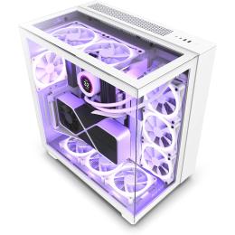 Корпус для ПК NZXT H9 Elite Matte White (CM-H91EW-01)