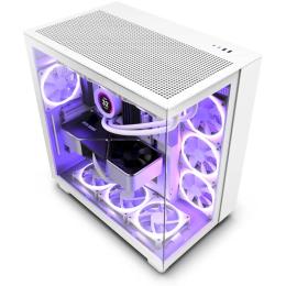 Корпус для ПК NZXT H9 Flow Matte White (CM-H91FW-01)