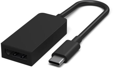 Перехідник Microsoft JVZ-00002 0.16 м USB Type C (тато) - DisplayPort (мама) Black