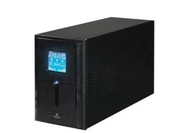 Джерело безперебійного живлення Kraft KRF-PSW1500VA/1200W (LCD) 24V UPS Black