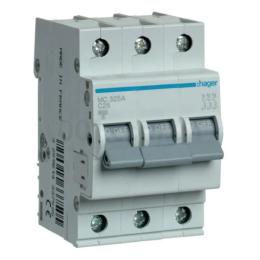 Автоматичний вимикач Hager MC325A Gray