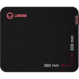 Килимок для мишки Lorgar Main 323 Precise Control M Red (LRG-GMP323)