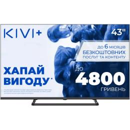 Телевізор Kivi 43U710QB Black 43