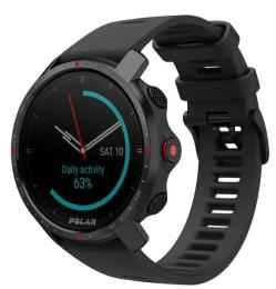 Смарт-годинник Polar Grit X Pro Black DLC M/L (90085773)